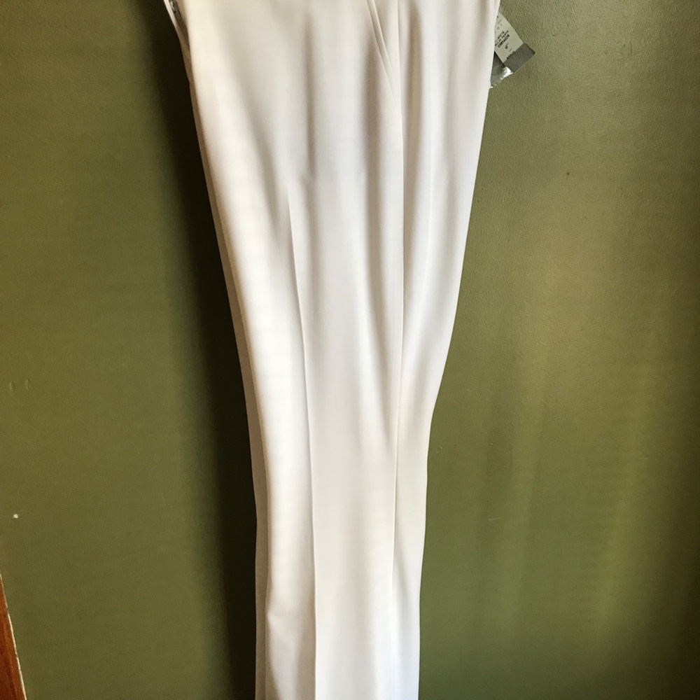 NWT Size 10 Cache White Dress Pants Excellent